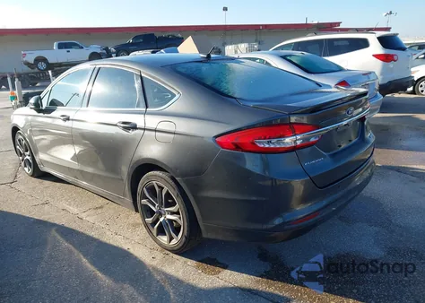 2017 Ford Fusion Se из США, поврежденный, VIN 3FA6P0HD8HR406610